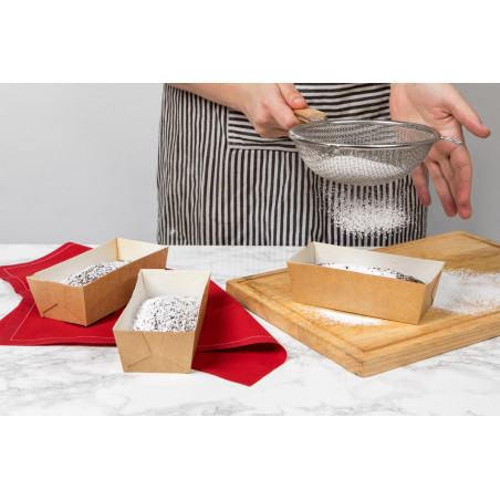 Moule à Coquille de Noël en papier cuisson (x100) - Nordia