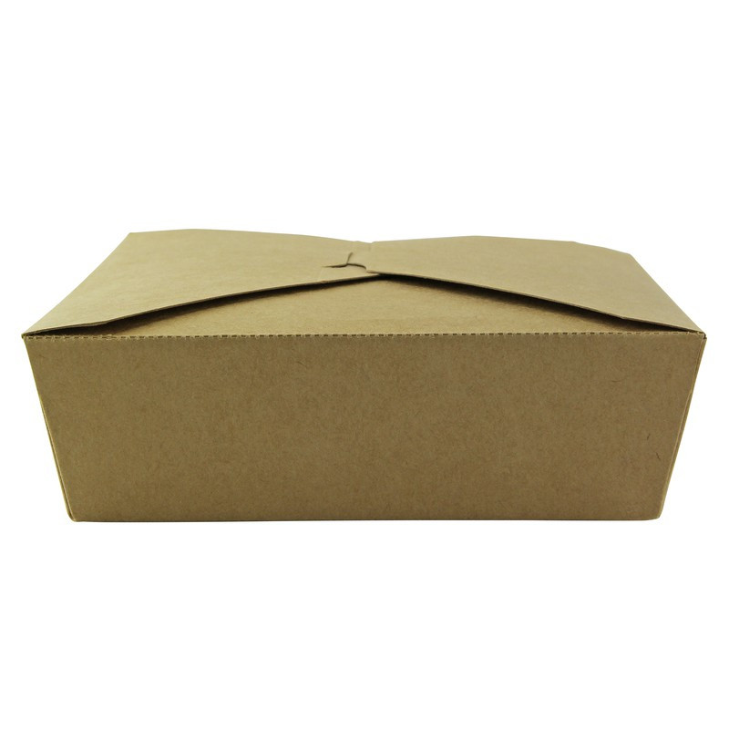 Bo Te En Carton Pour Repas Emporter Emballage Jetable Recyclable