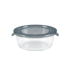 Combo Bol CookShow en verre compartimenté+Couv PP   Ø130mm H60 mm, 36pcs