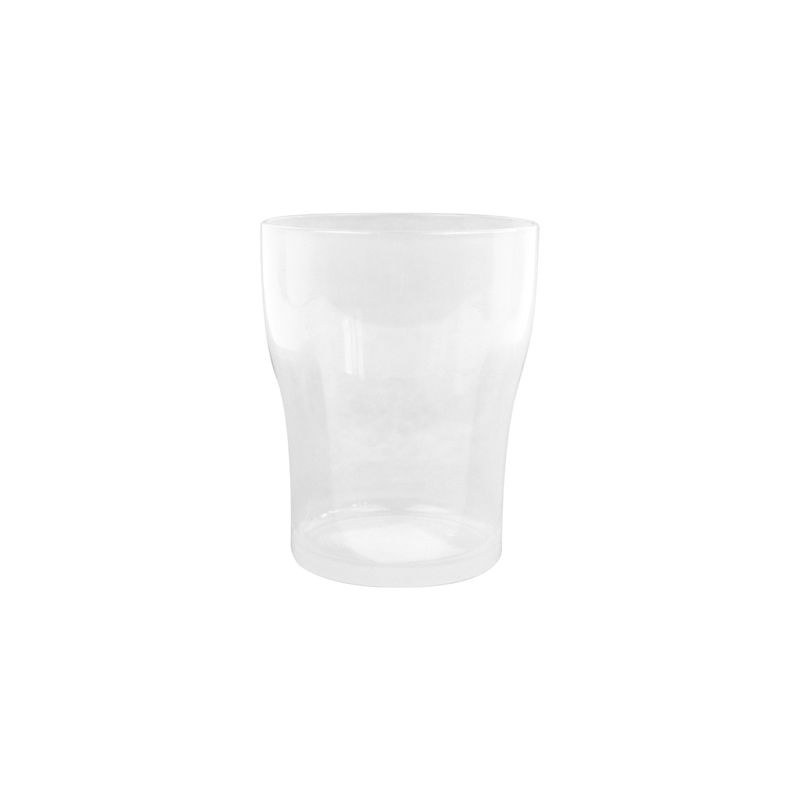 Verre à bière Cupoly, 1/2 pinte en plastique PP380ml Ø82mm 82x H103 mm, 12pcs