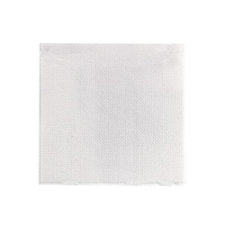 Serviette micropoint blanche 2 plis   L380x380 mm, 40pcs