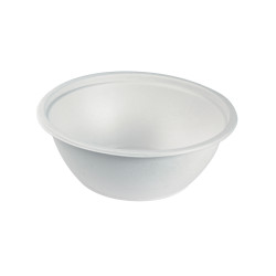 Bol pulpe géant rond blanc 1500 ml Diam: 22 cm 22 x 13 x 9,5 cm x 50 unités