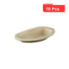 10 Pcs - Coupelle palmier oeuf - 50 ml, 9 cm x 6 cm x 1,5 cm